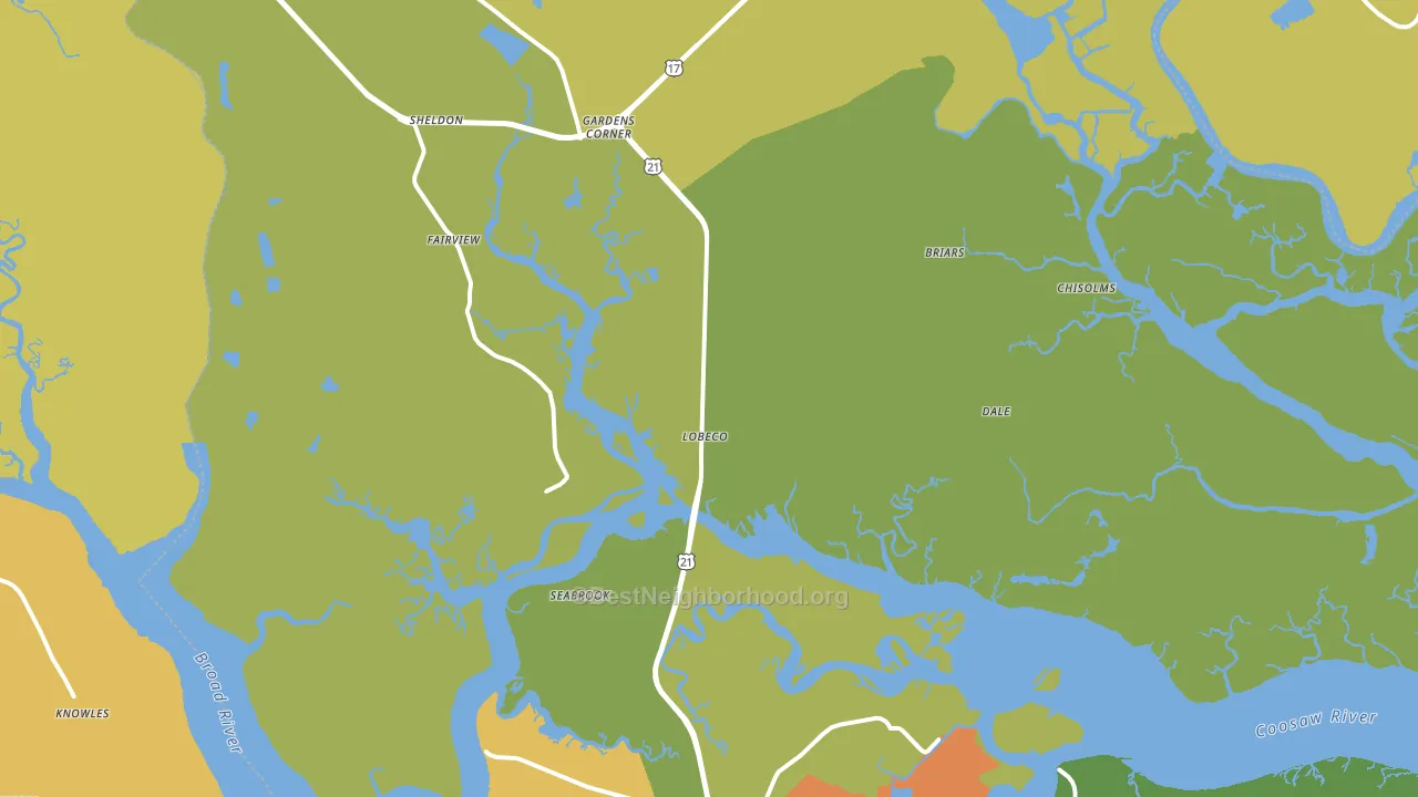 29940, SC block-group voter-turnout map