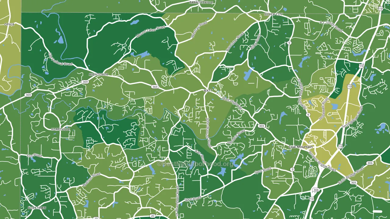 30028, GA block-group voter-turnout map