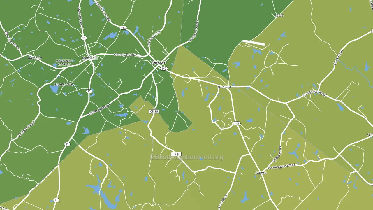 30056, GA block-group voter-turnout map