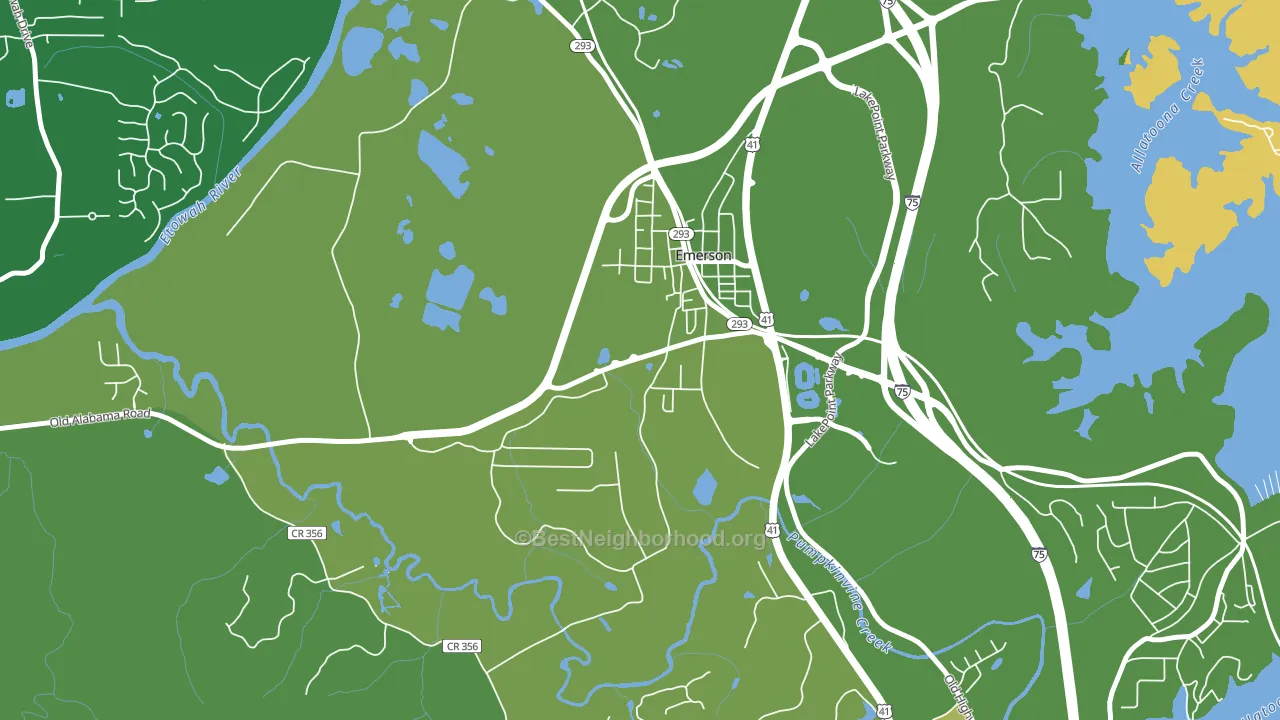 30137, GA block-group voter-turnout map