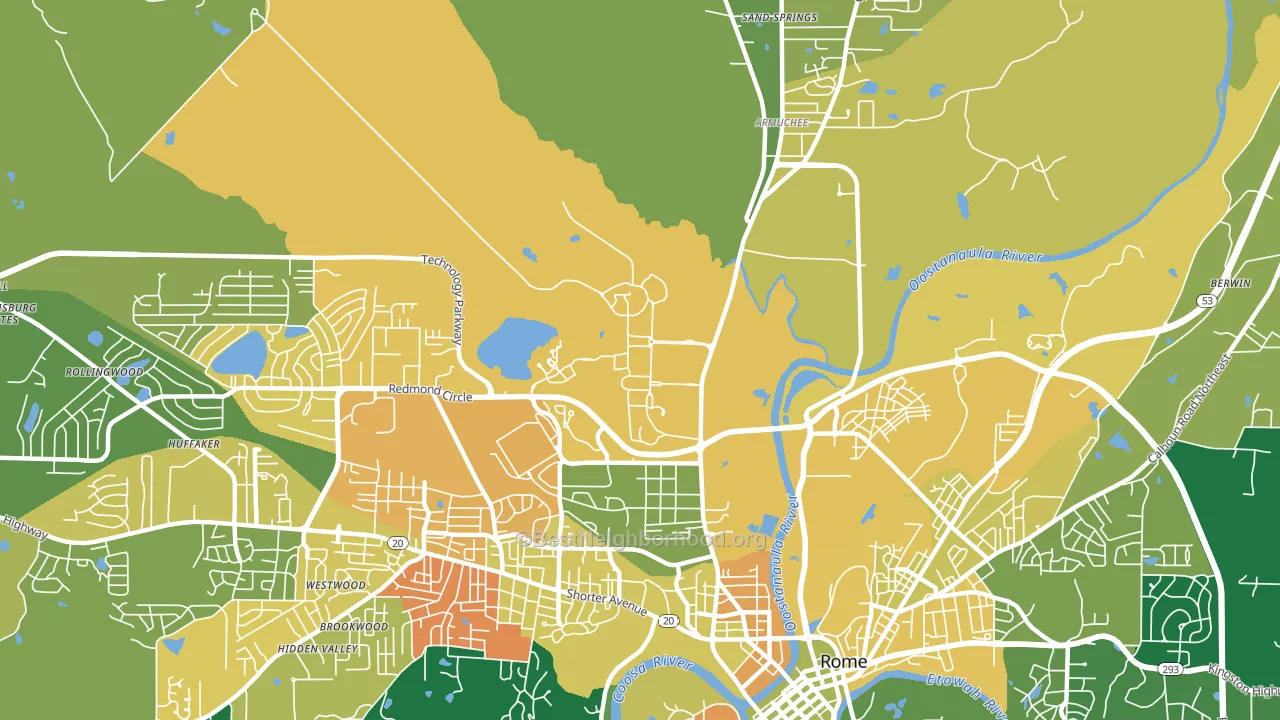 30149, GA block-group voter-turnout map