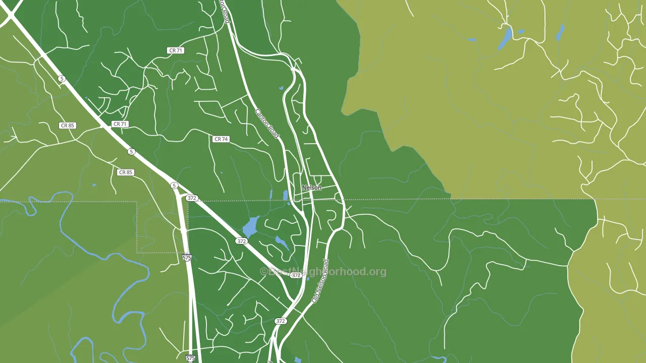 30151, GA block-group voter-turnout map