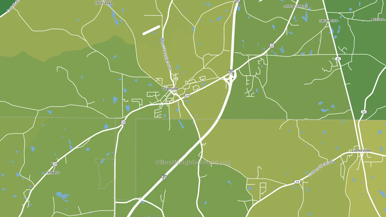 30220, GA block-group voter-turnout map