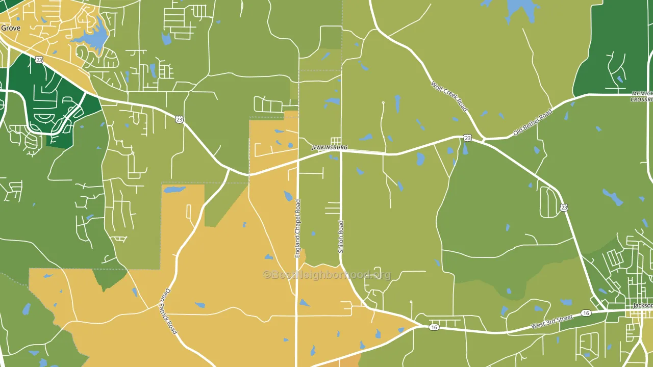 30234, GA block-group voter-turnout map