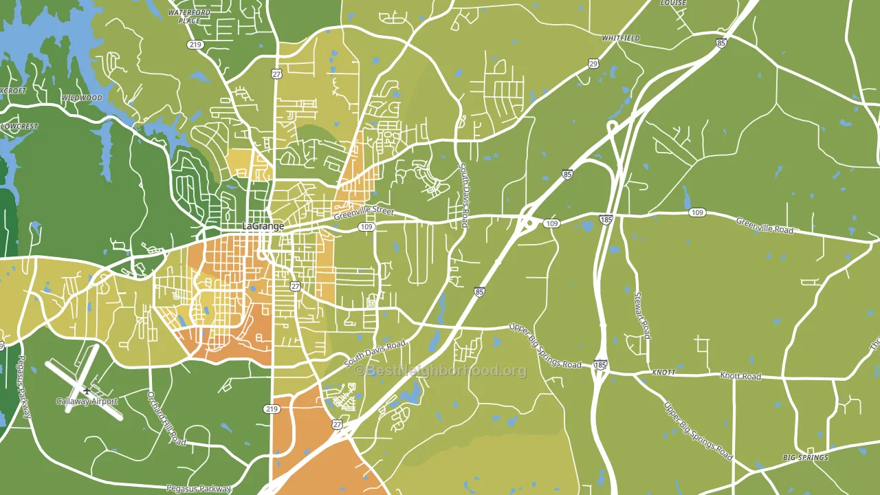 30241, GA block-group voter-turnout map