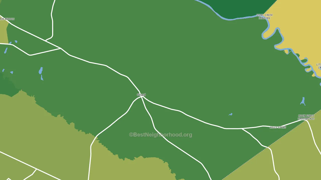 30426, GA block-group voter-turnout map
