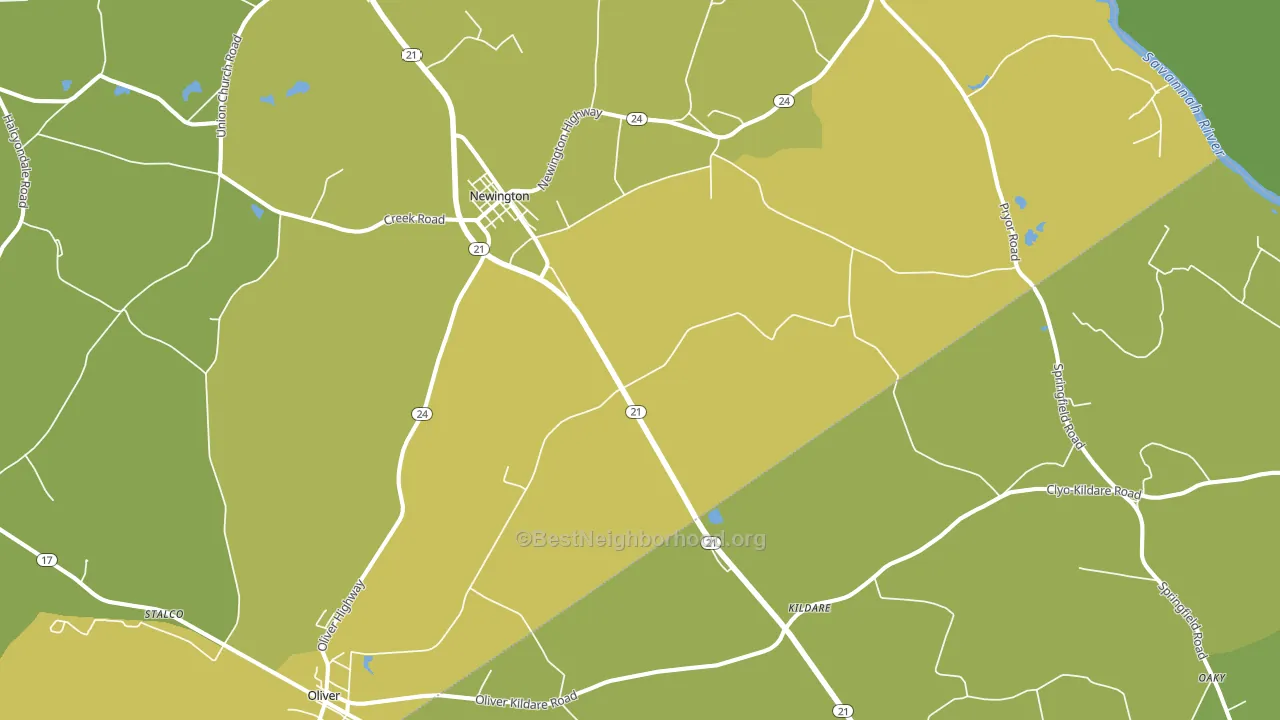 30446, GA block-group voter-turnout map