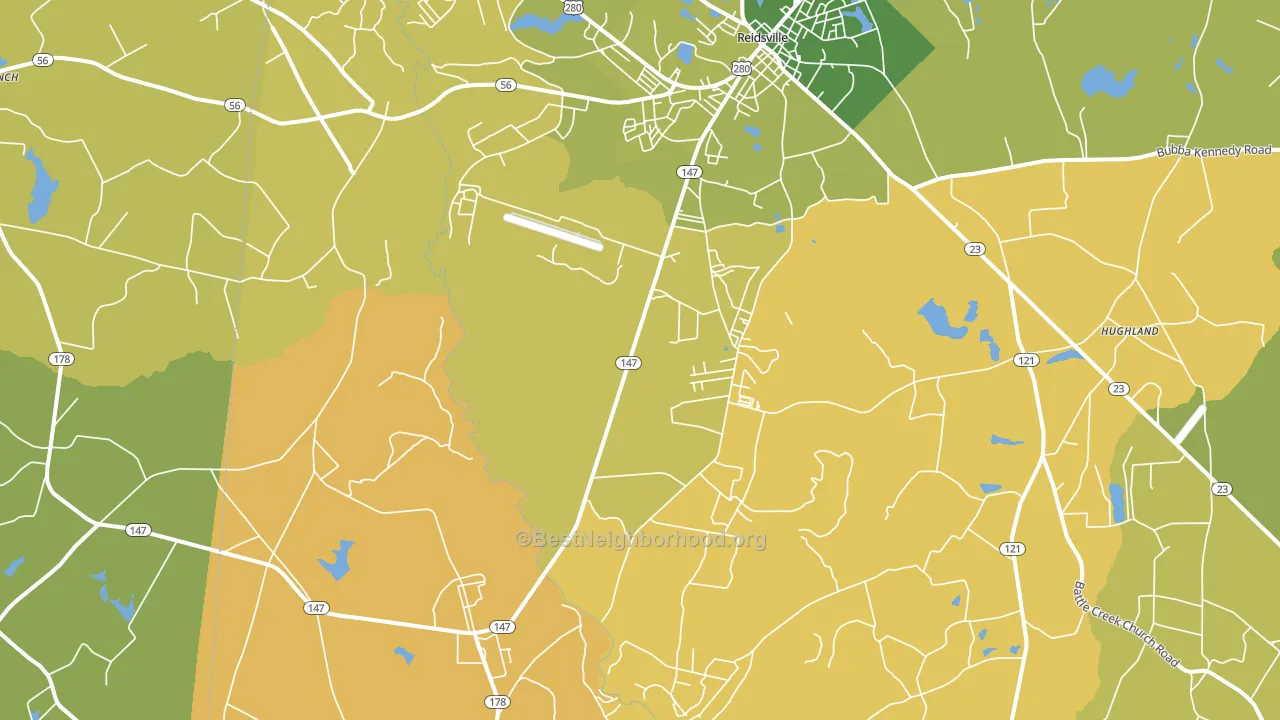 30453, GA block-group voter-turnout map