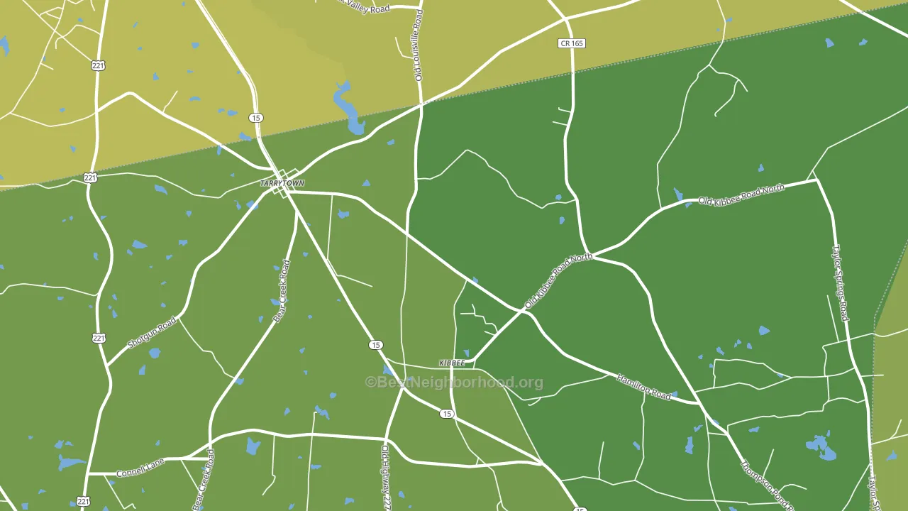 30470, GA block-group voter-turnout map