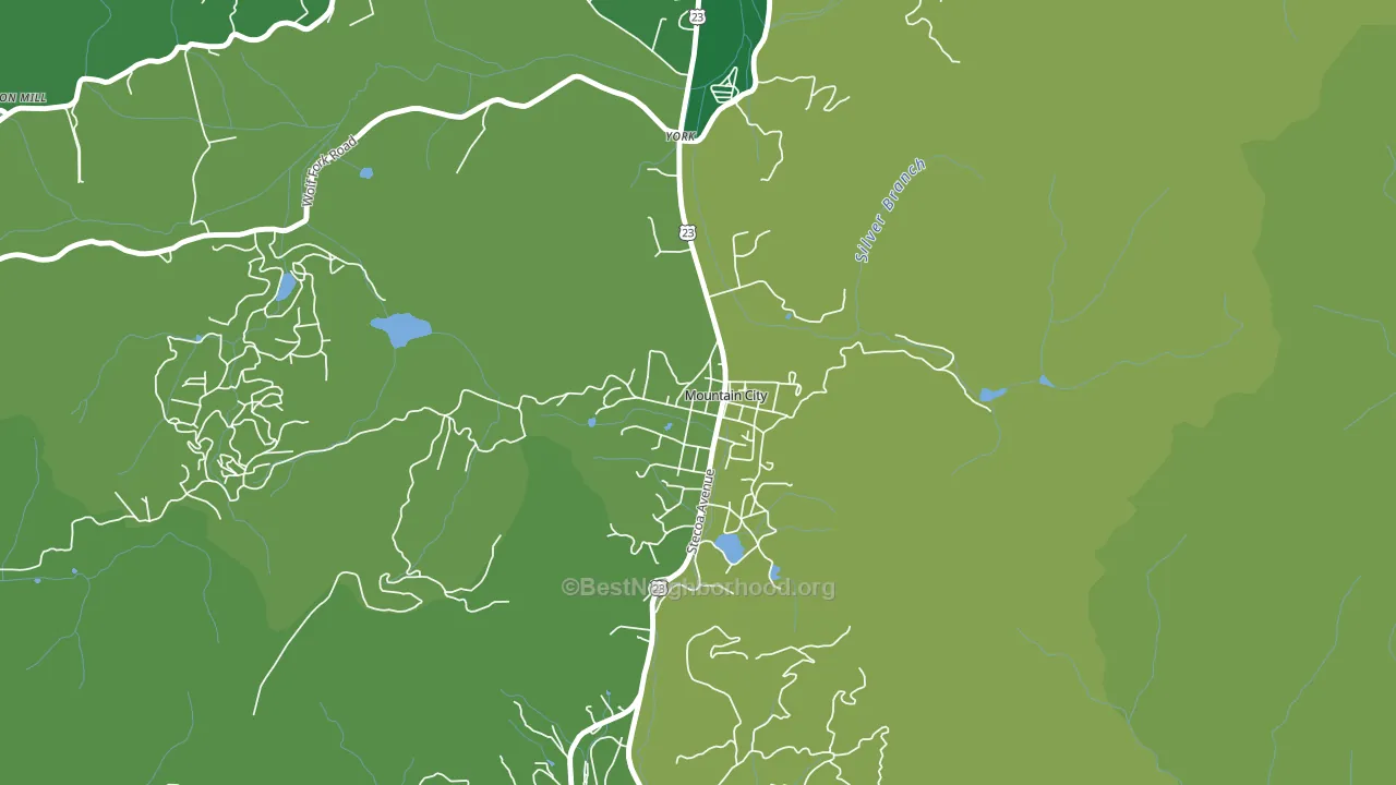 30562, GA block-group voter-turnout map