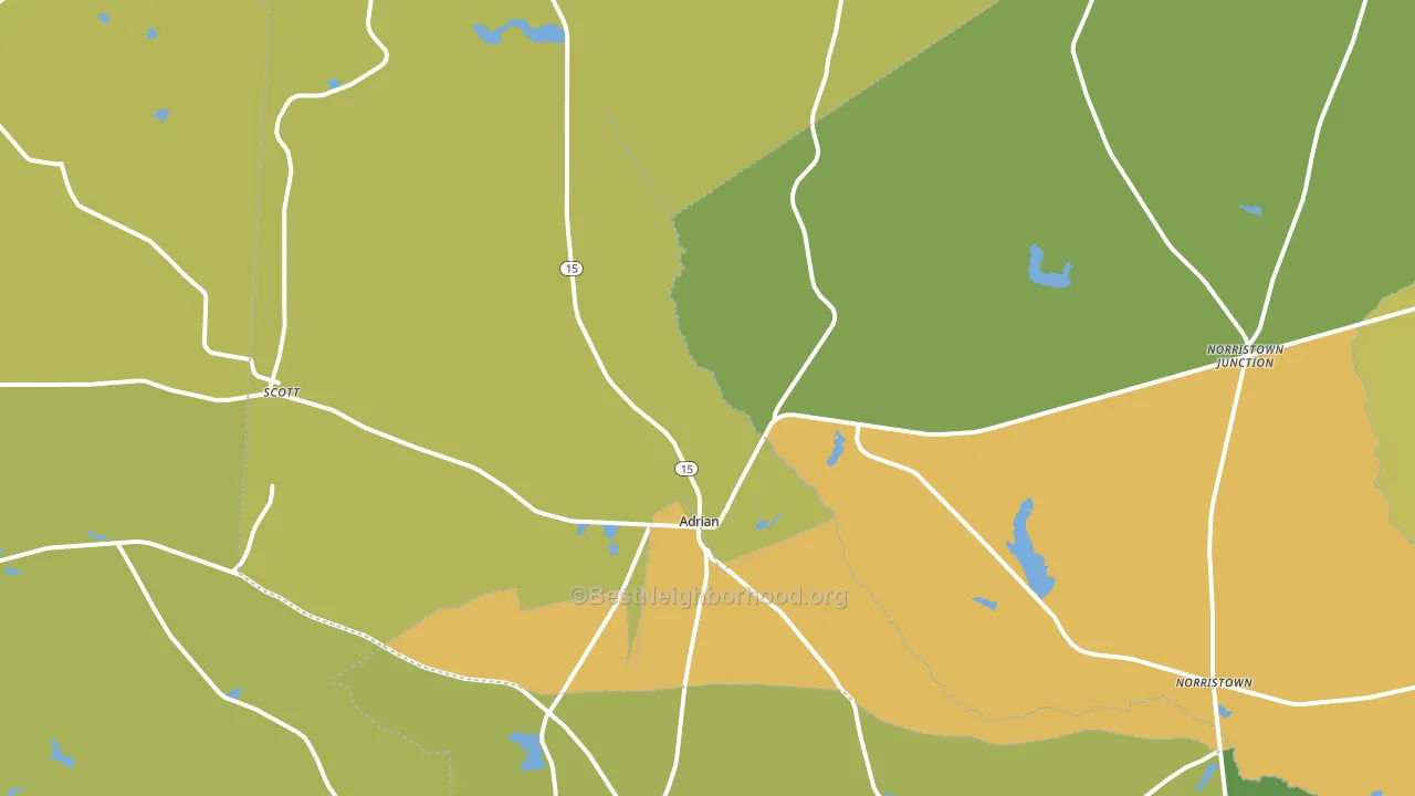 31002, GA block-group voter-turnout map