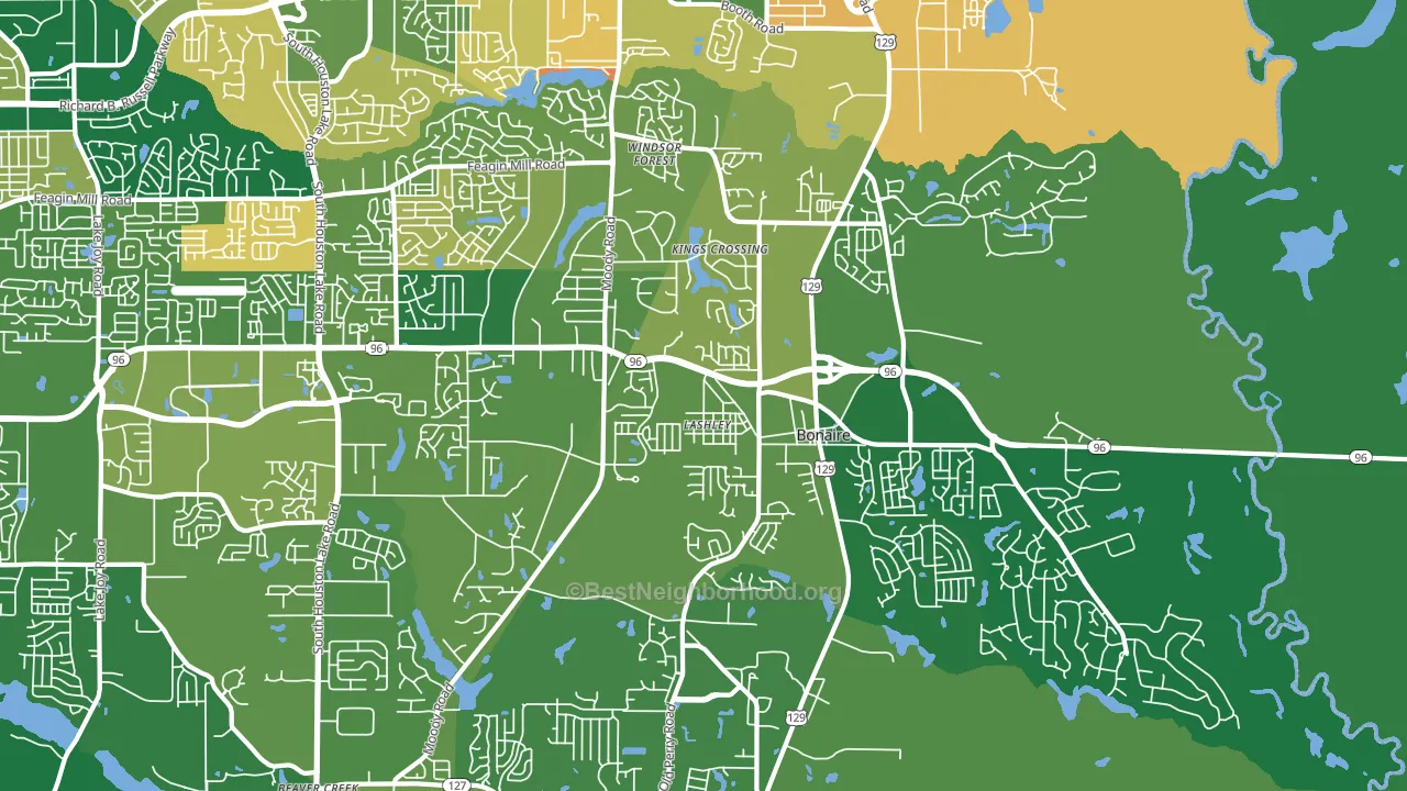 31005, GA block-group voter-turnout map