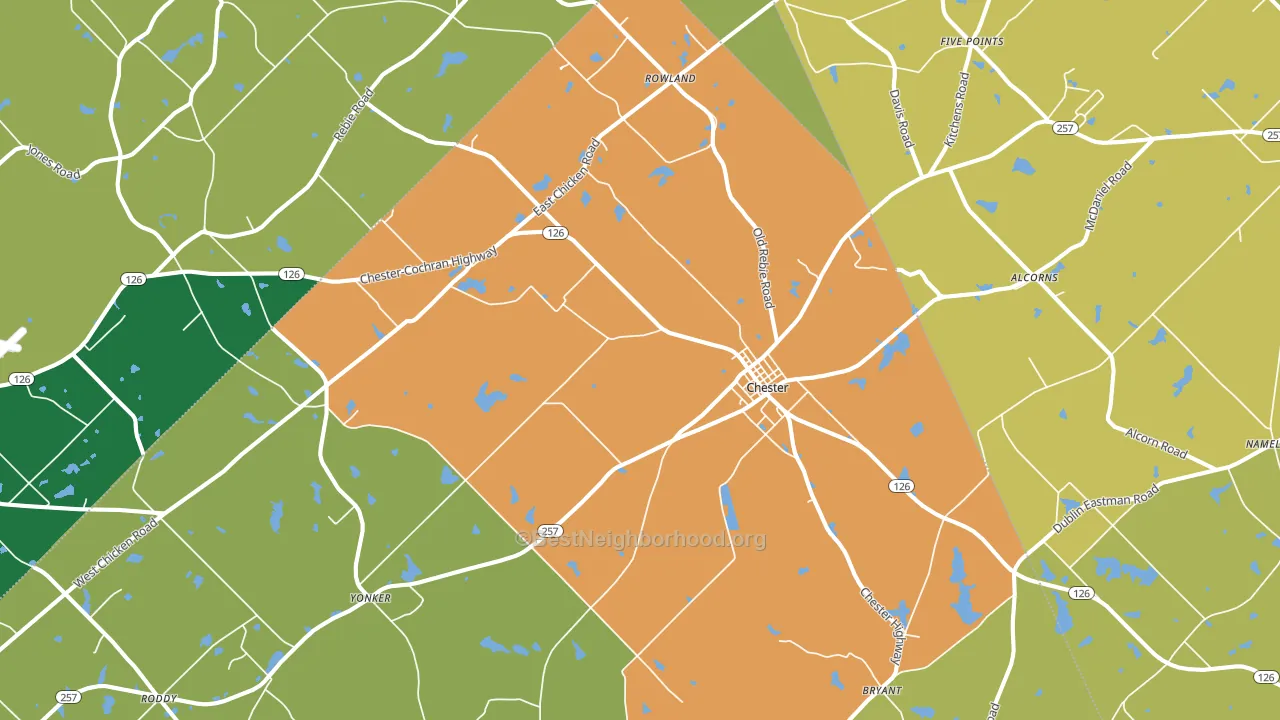 31012, GA block-group voter-turnout map