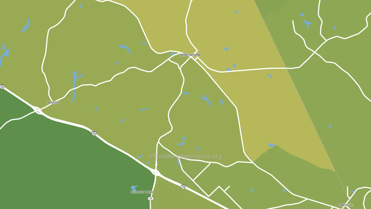 31044, GA block-group voter-turnout map