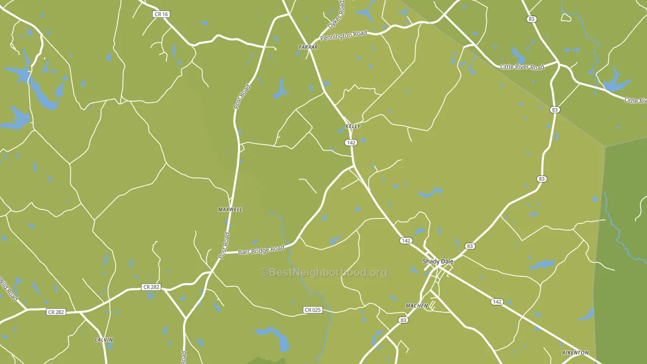 31085, GA block-group voter-turnout map