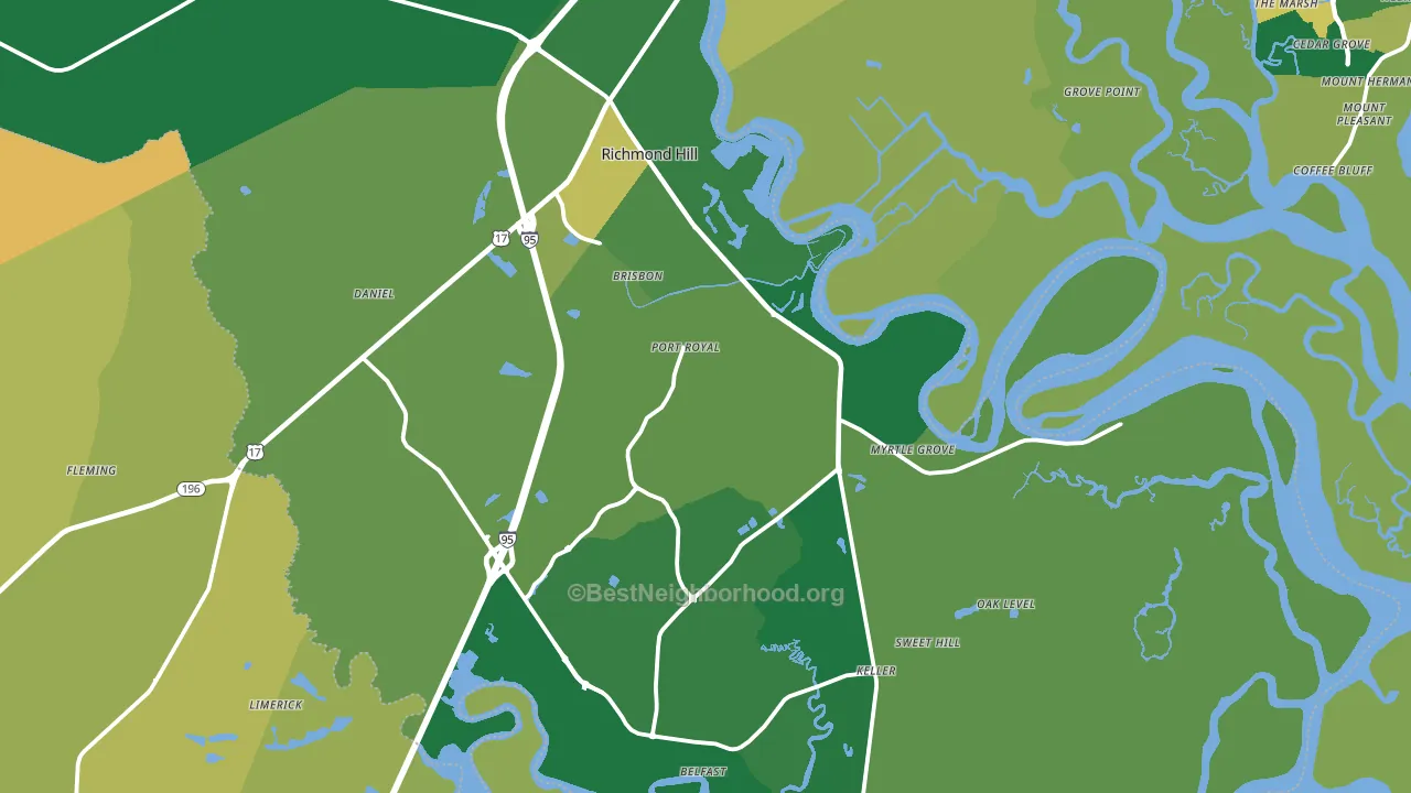 31324, GA block-group voter-turnout map