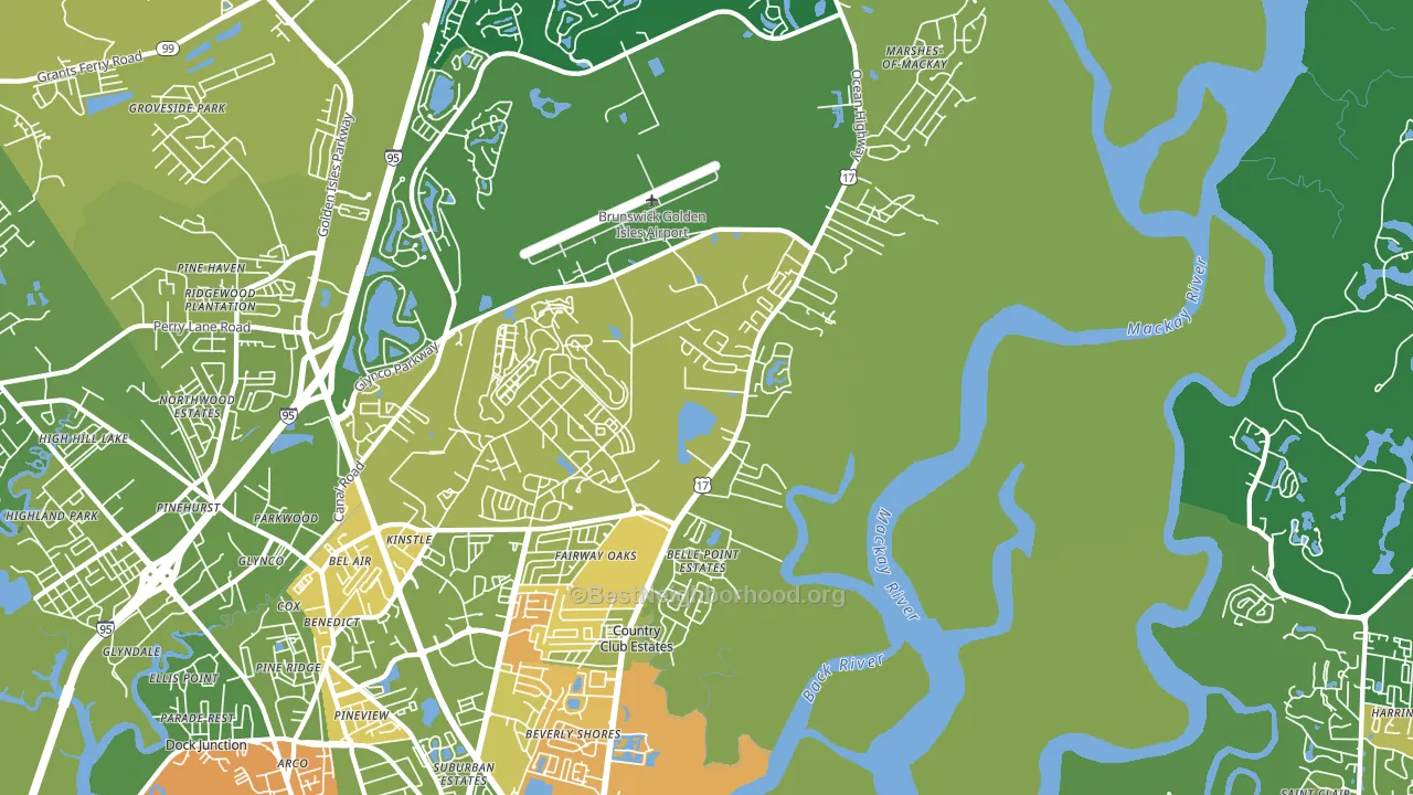31524, GA block-group voter-turnout map