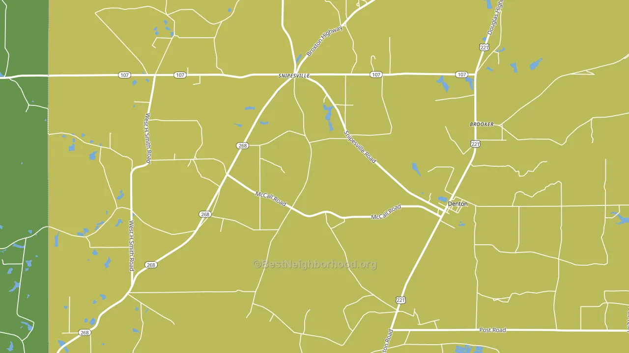 31532, GA block-group voter-turnout map