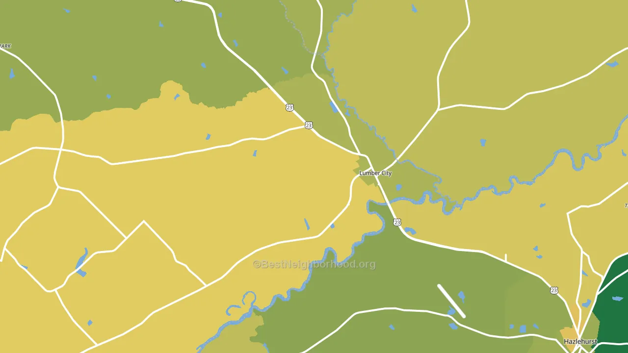 31549, GA block-group voter-turnout map