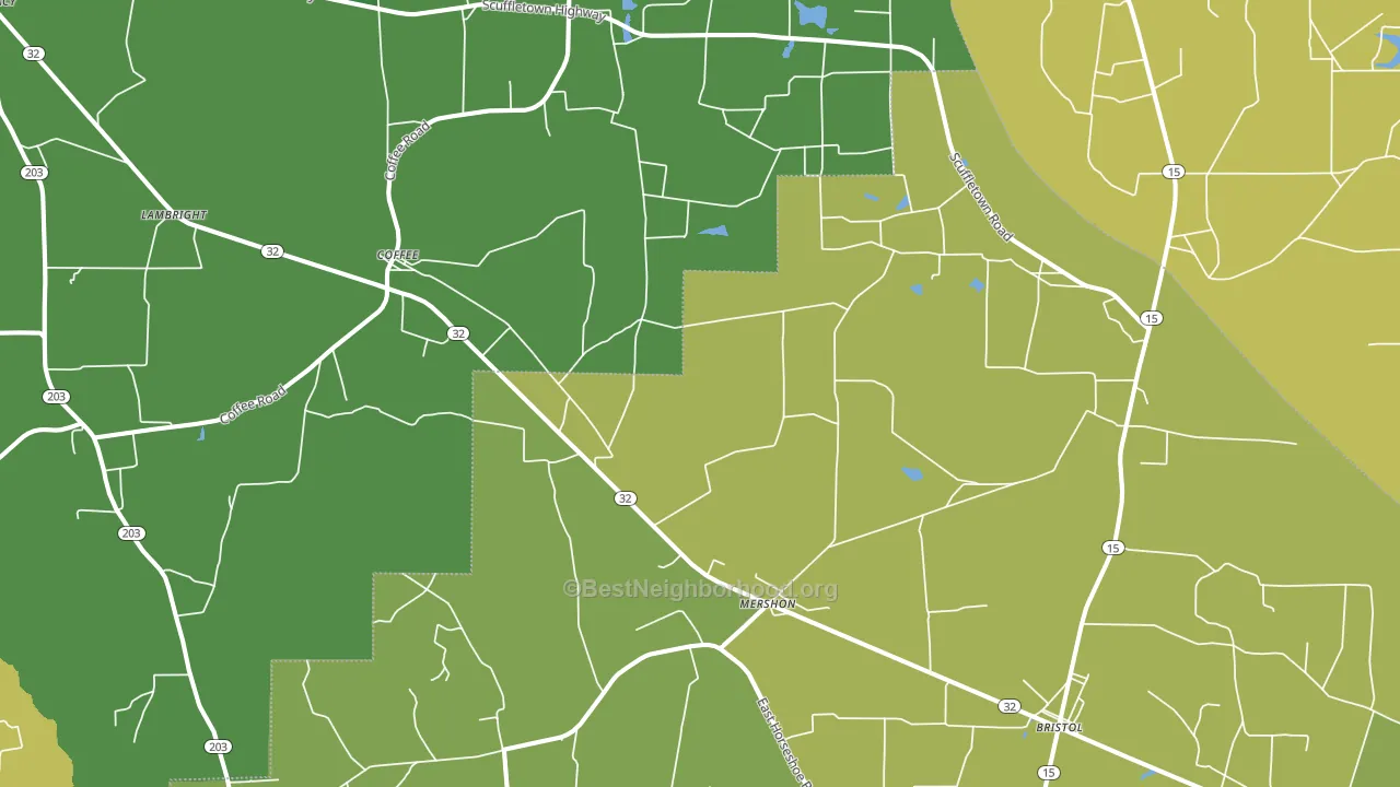 31551, GA block-group voter-turnout map