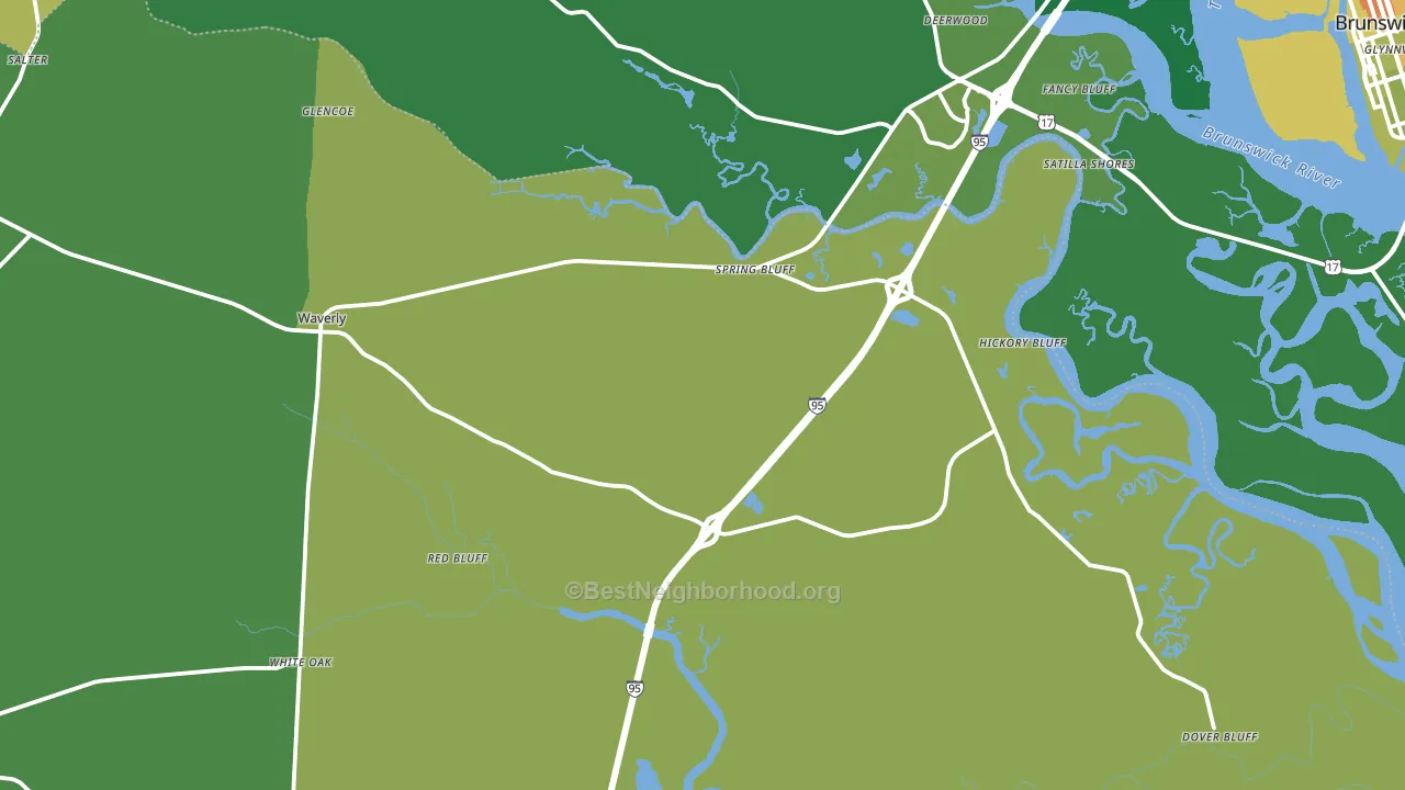 31565, GA block-group voter-turnout map