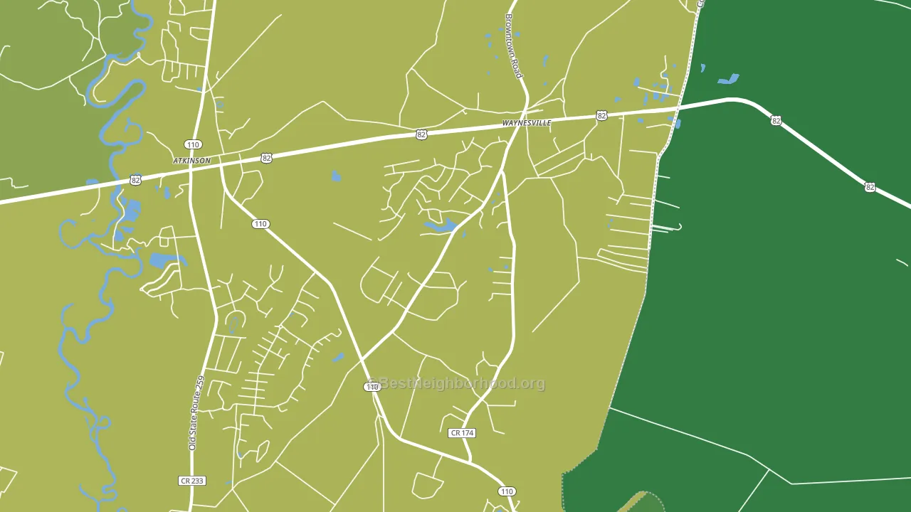 31566, GA block-group voter-turnout map
