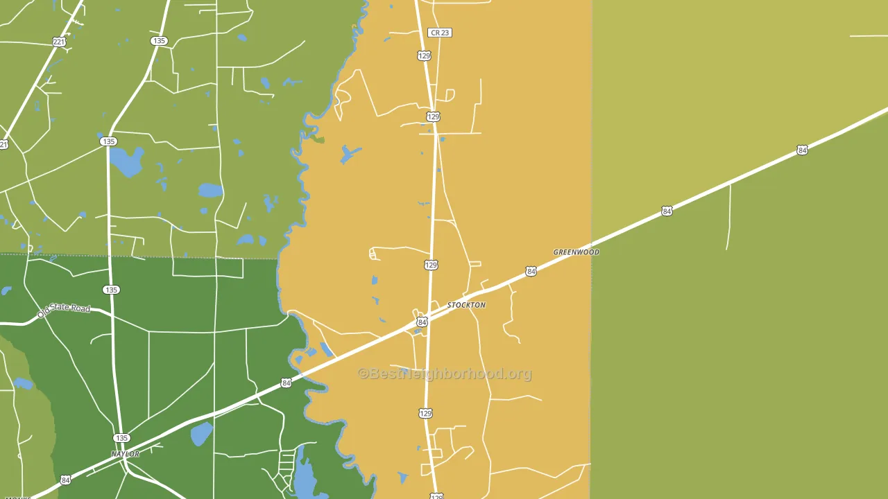 31649, GA block-group voter-turnout map