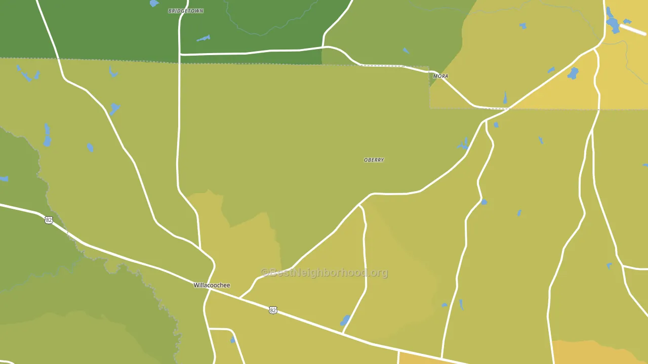 31650, GA block-group voter-turnout map
