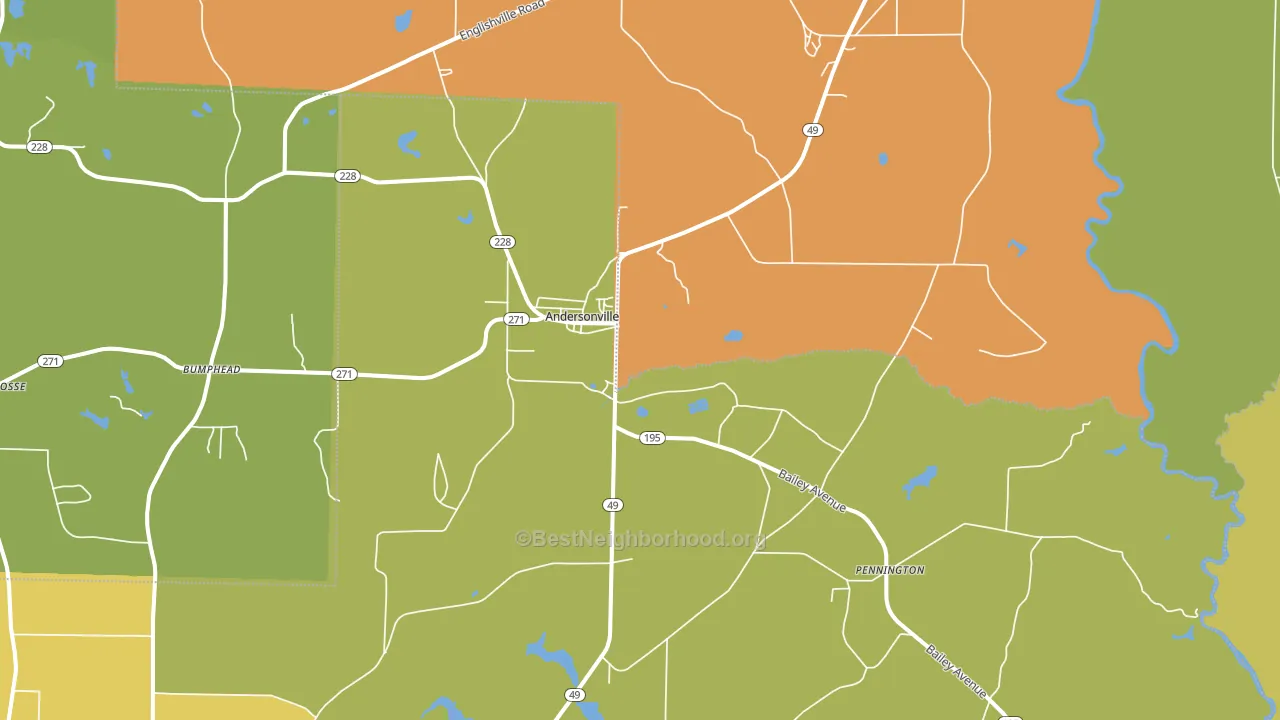 31711, GA block-group voter-turnout map