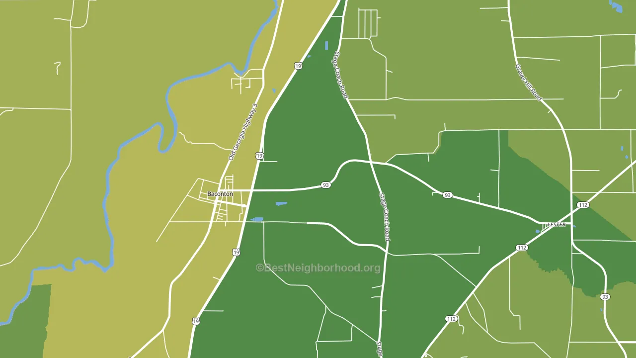 31716, GA block-group voter-turnout map