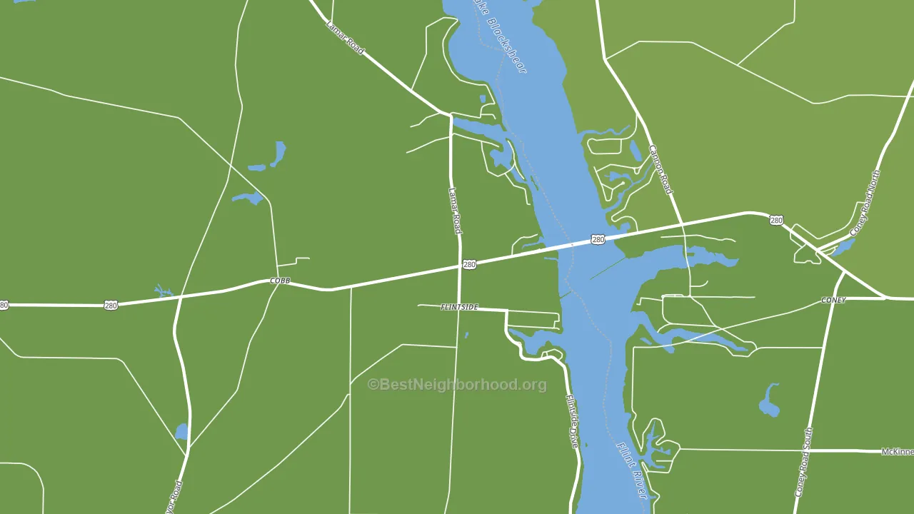 31735, GA block-group voter-turnout map