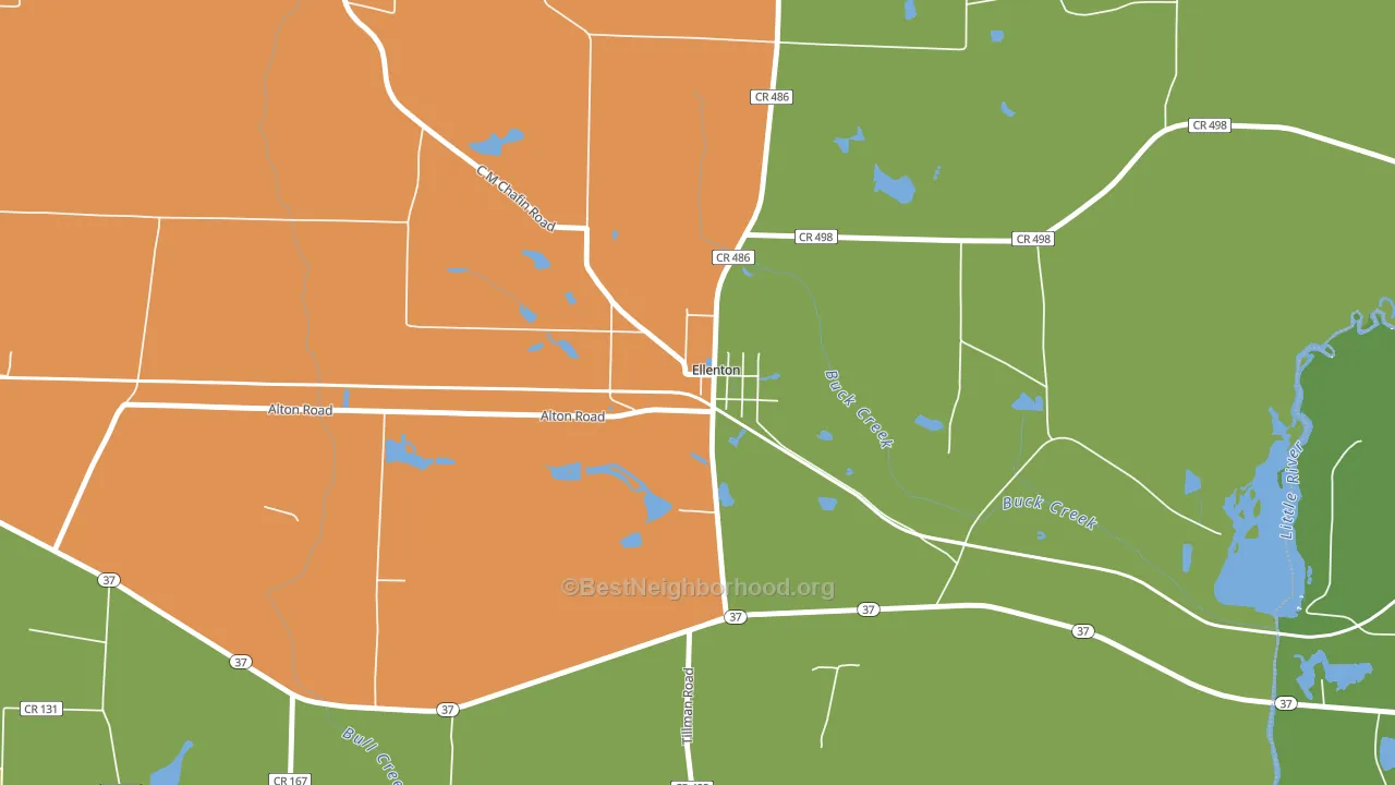 31747, GA block-group voter-turnout map