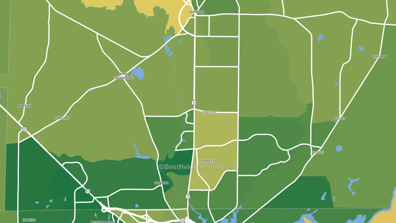 31763, GA block-group voter-turnout map