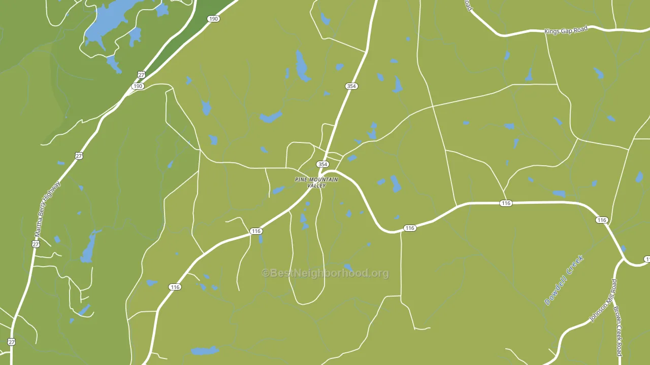 31823, GA block-group voter-turnout map