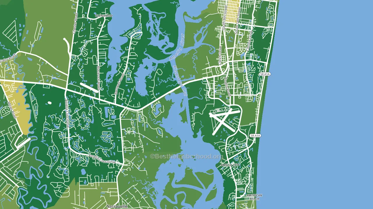 32034, FL block-group voter-turnout map