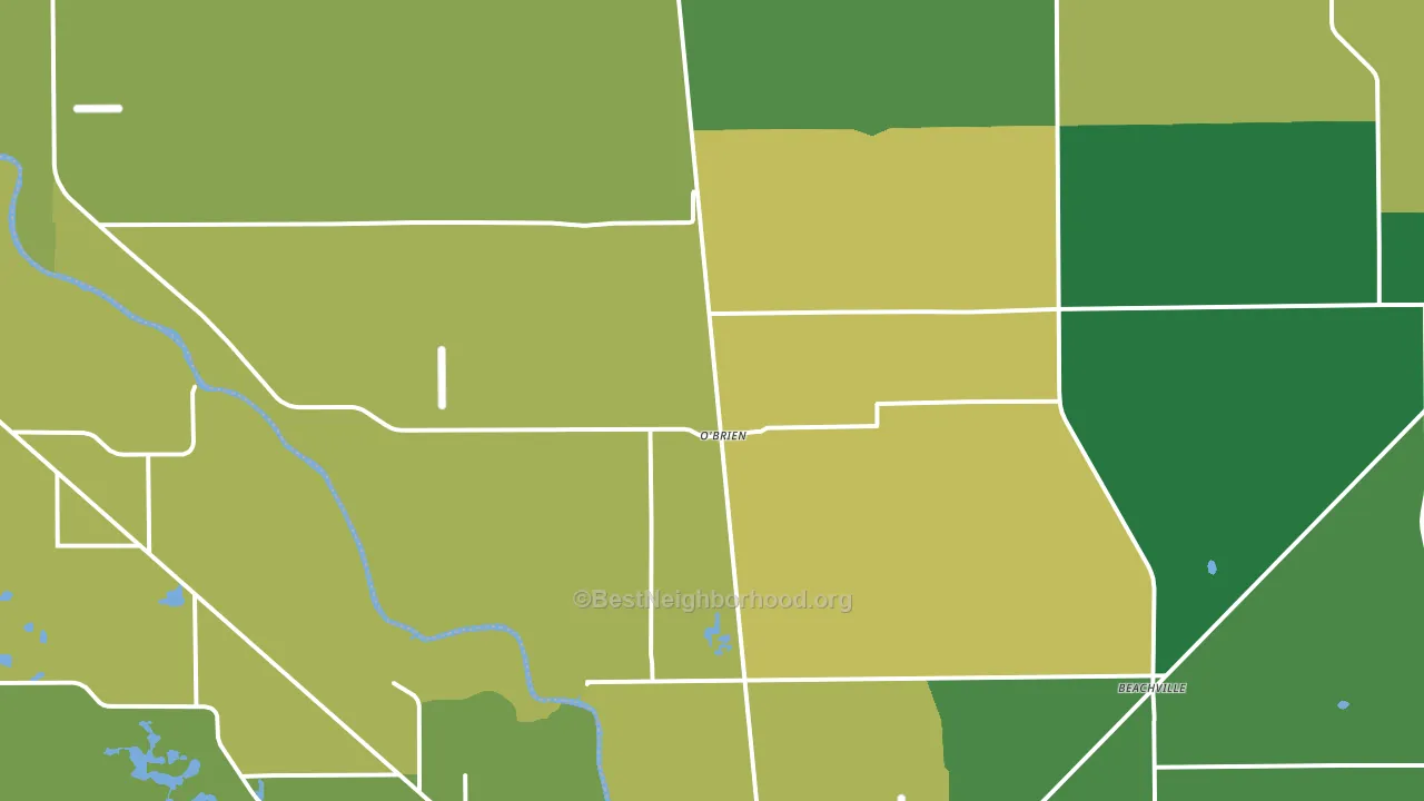32071, FL block-group voter-turnout map