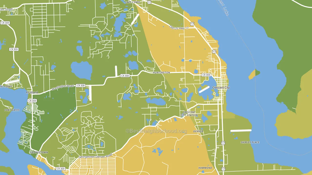 32112, FL block-group voter-turnout map
