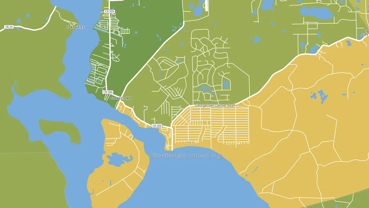 32139, FL block-group voter-turnout map