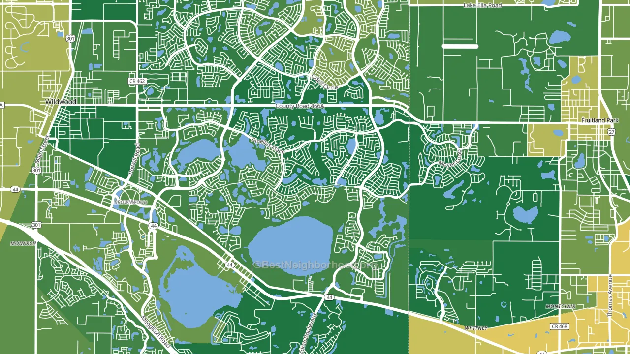 32163, FL block-group voter-turnout map