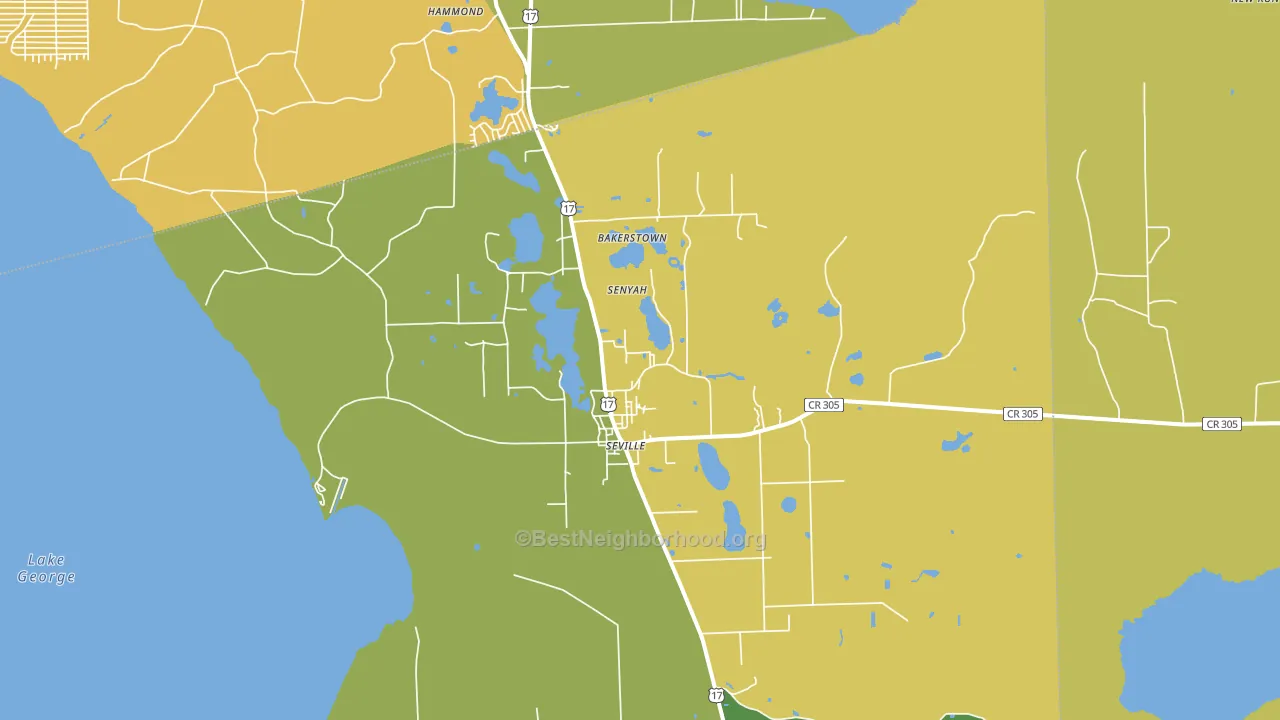 32190, FL block-group voter-turnout map