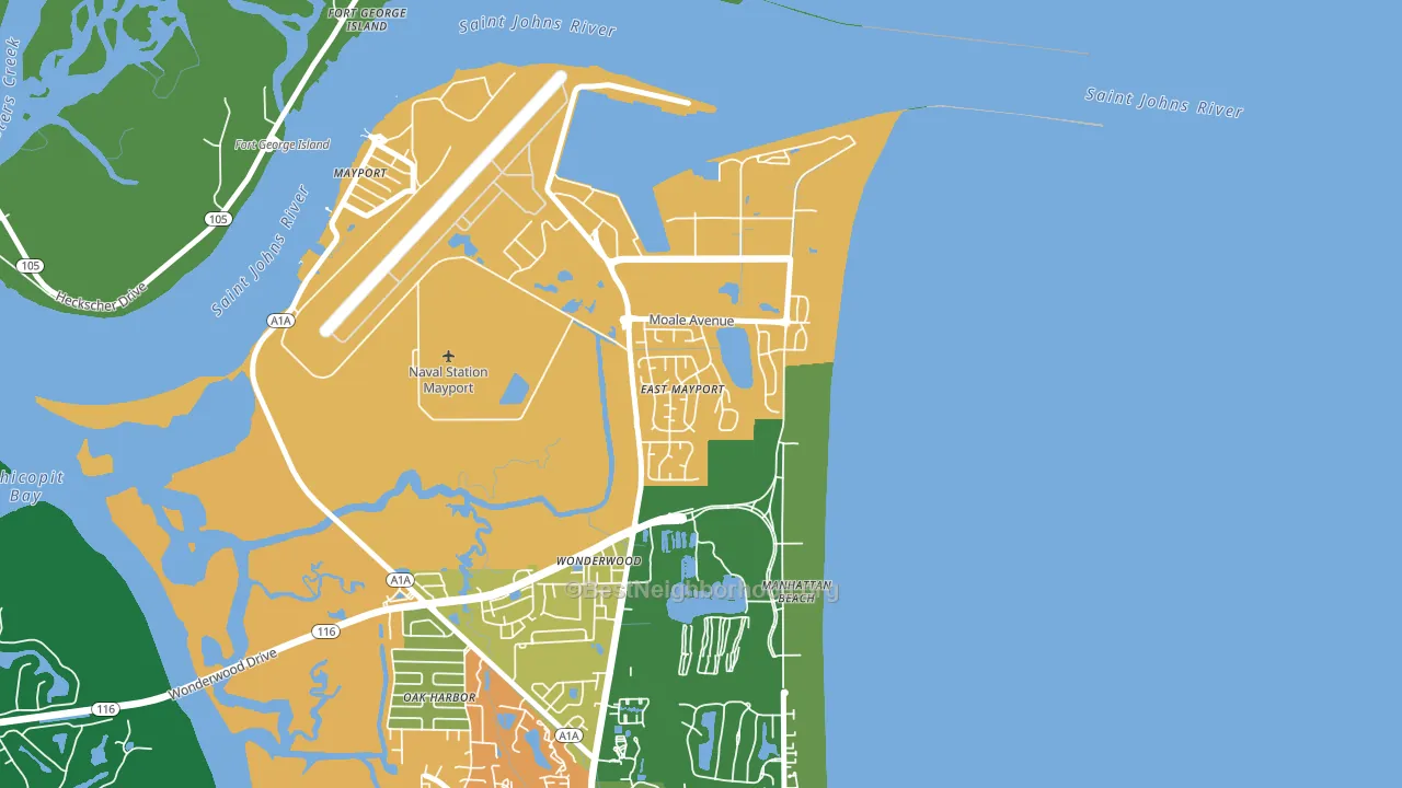 32227, FL block-group voter-turnout map
