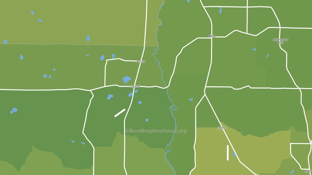 32421, FL block-group voter-turnout map