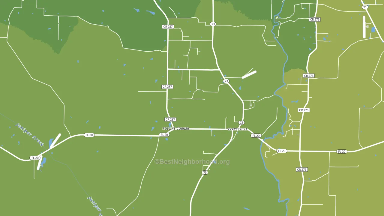 32430, FL block-group voter-turnout map