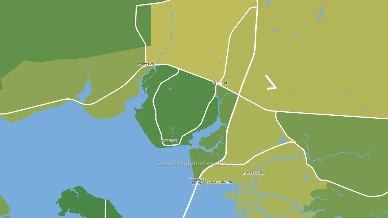 32439, FL block-group voter-turnout map