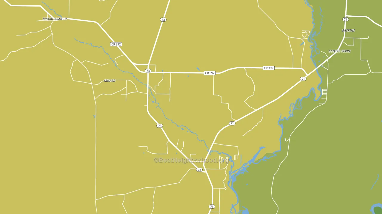 32449, FL block-group voter-turnout map