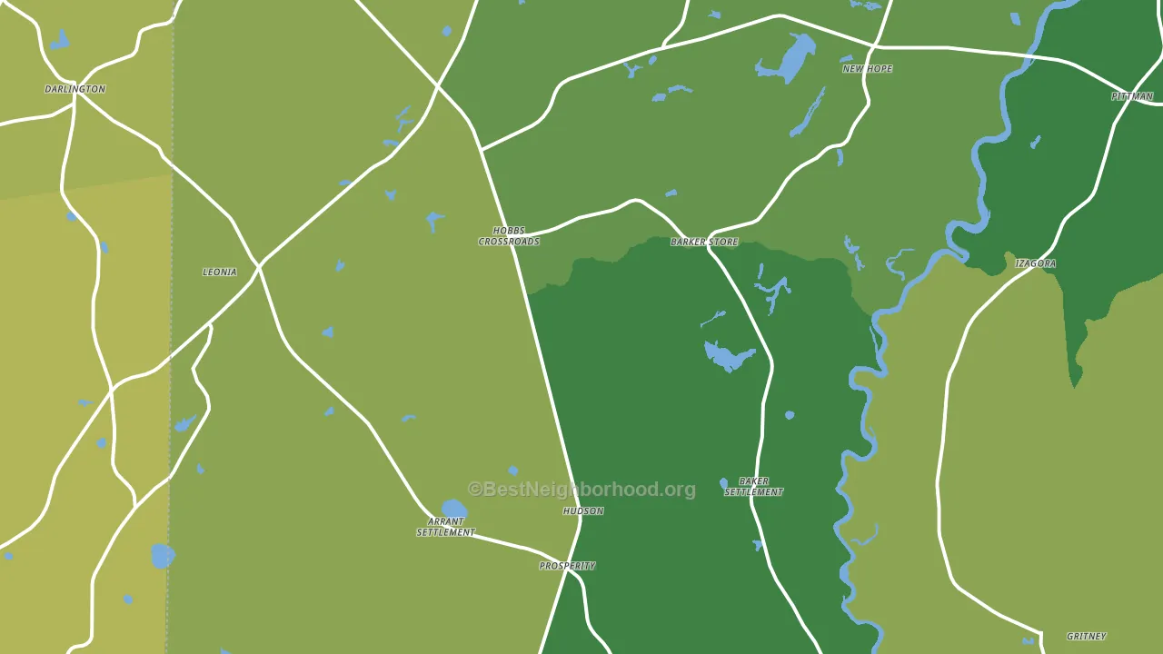 32464, FL block-group voter-turnout map