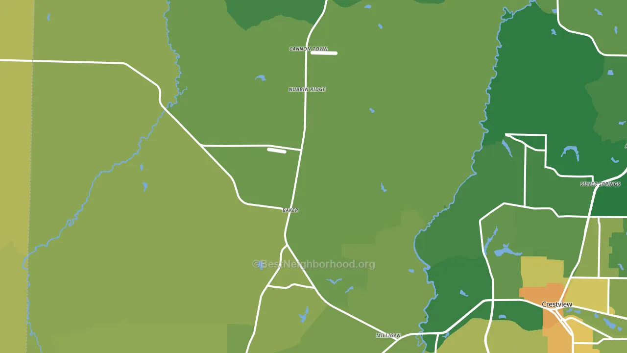 32531, FL block-group voter-turnout map
