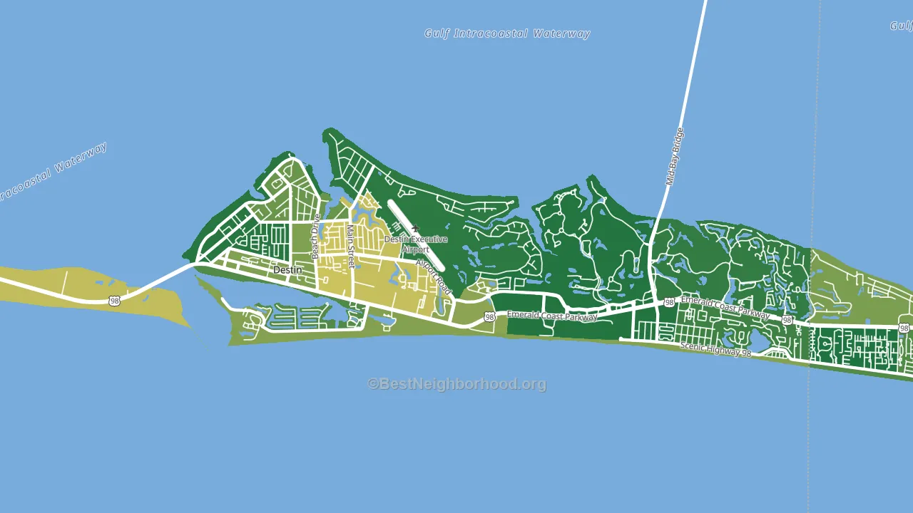 32541, FL block-group voter-turnout map