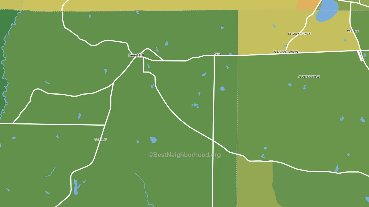32567, FL block-group voter-turnout map