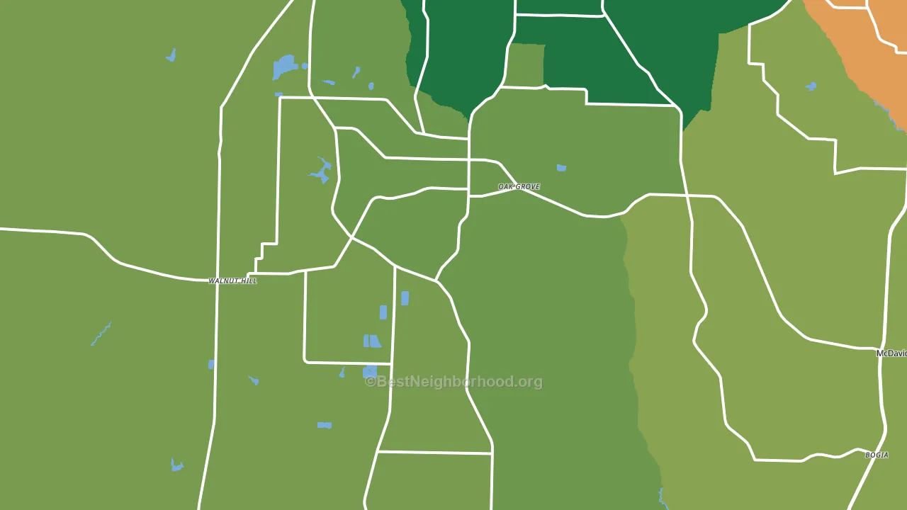 32568, FL block-group voter-turnout map